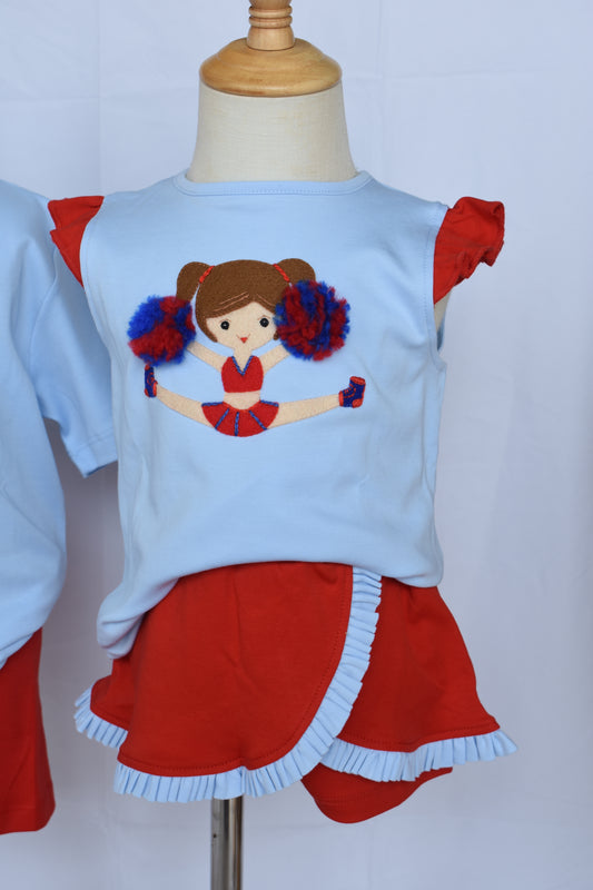 Hotty Toddy Cutie Cheer Skort Set