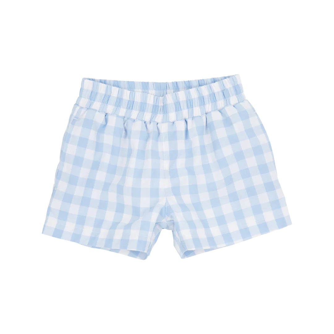 Sheffield Shorts-Blue Check