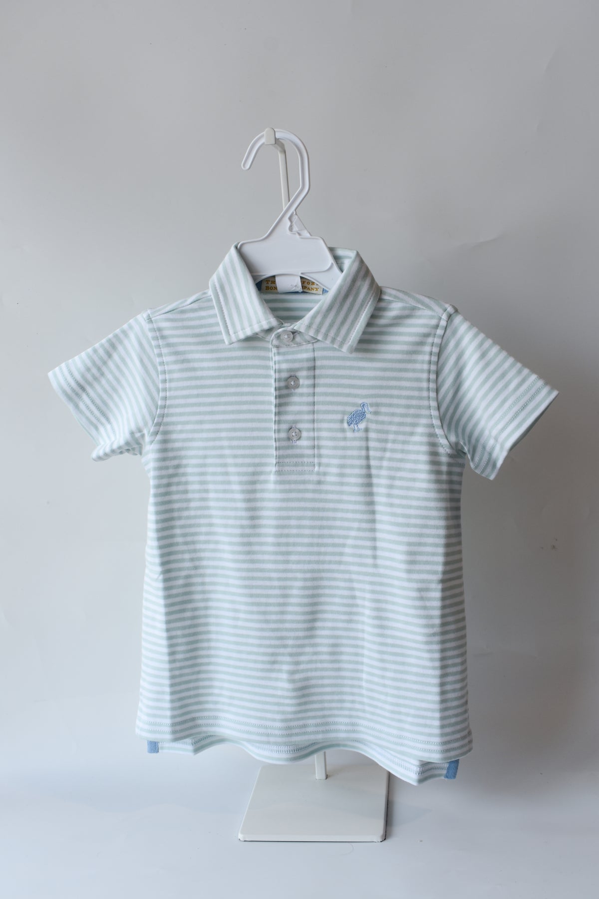 Prim and Proper Polo-Greenwich/Sarasota Mini Stripe