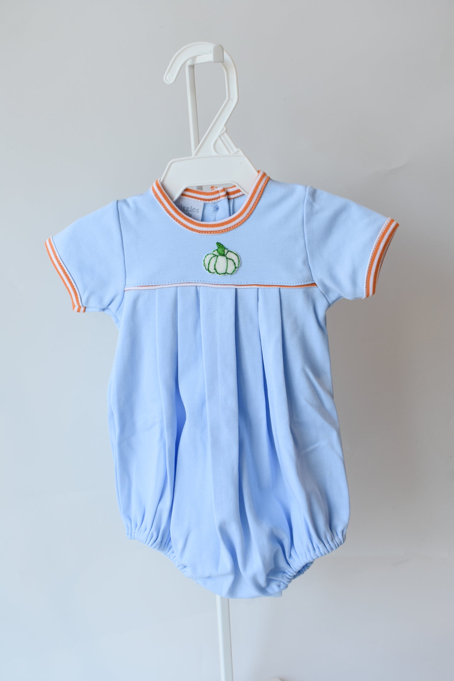 Blue Mini Pumpkin Boy Bubble