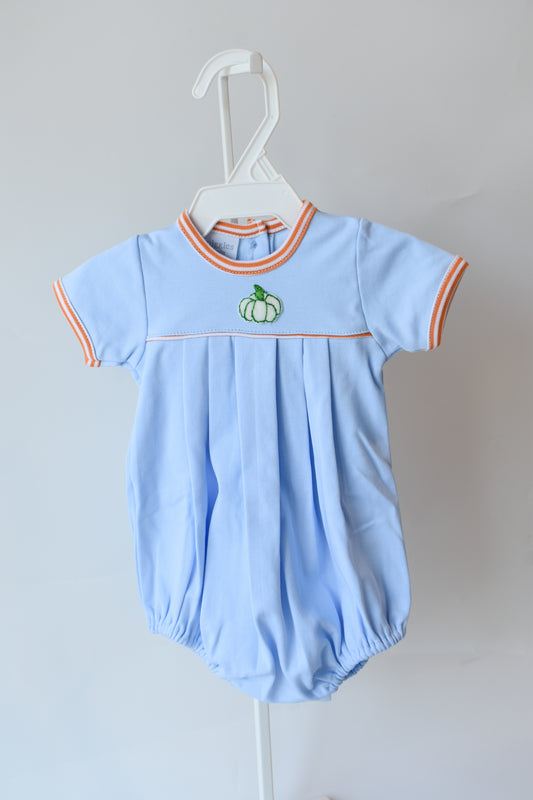 Blue Mini Pumpkin Boy Bubble