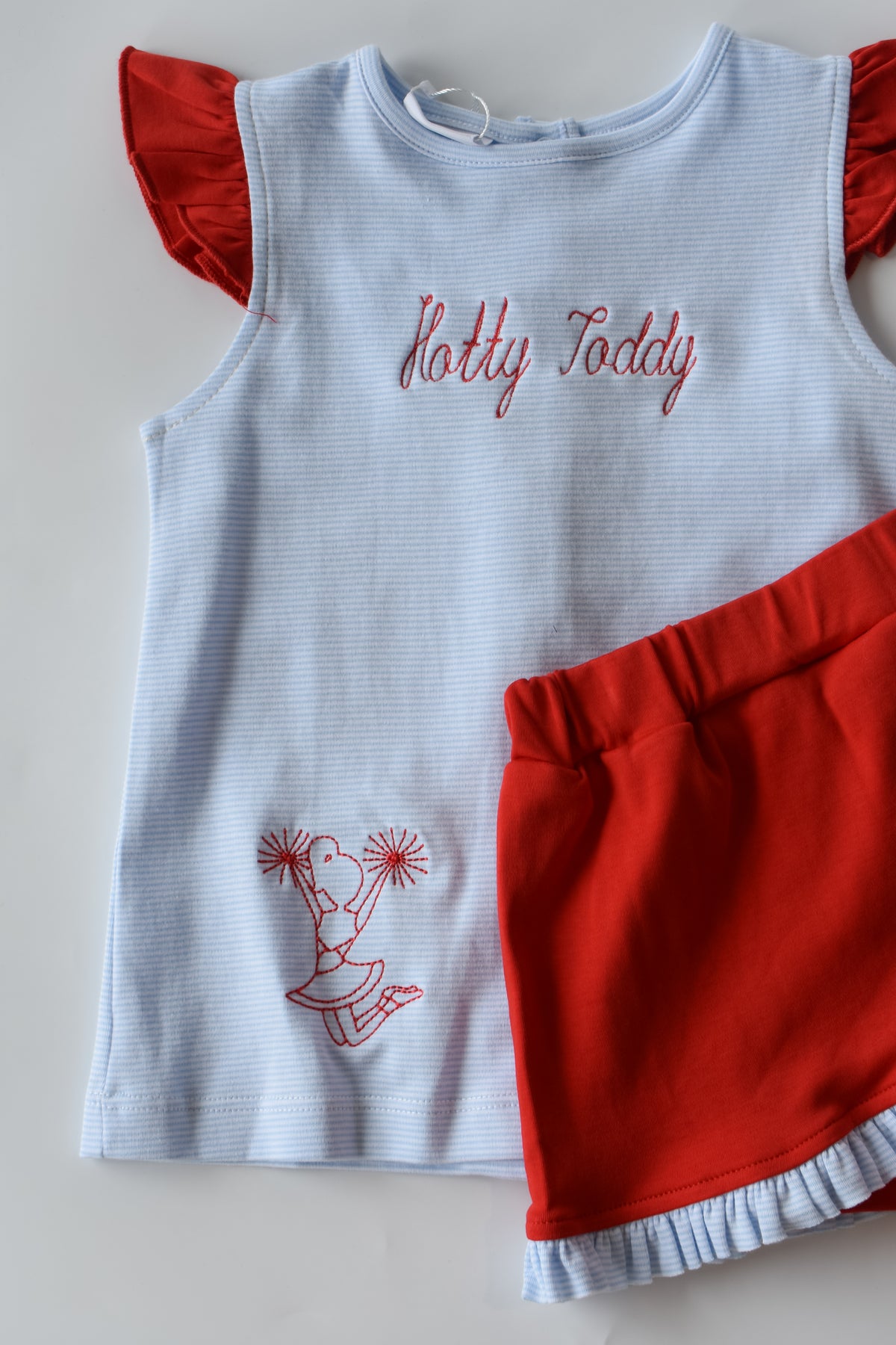 Hotty Toddy Cheerleader Skort Set