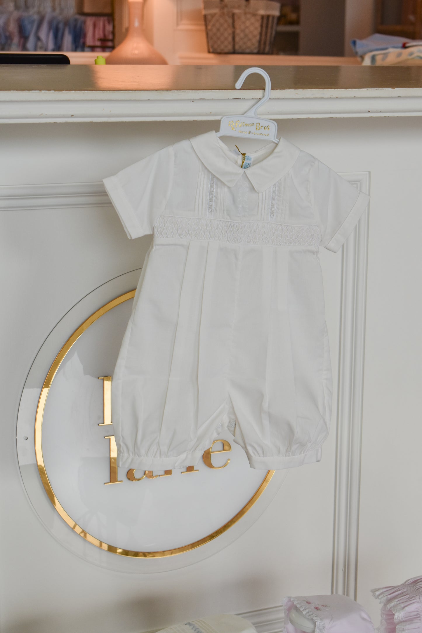 Little Gentleman’s Vintage Wedding Romper