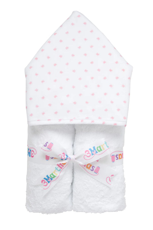 Everykid Towel-Pink Bows