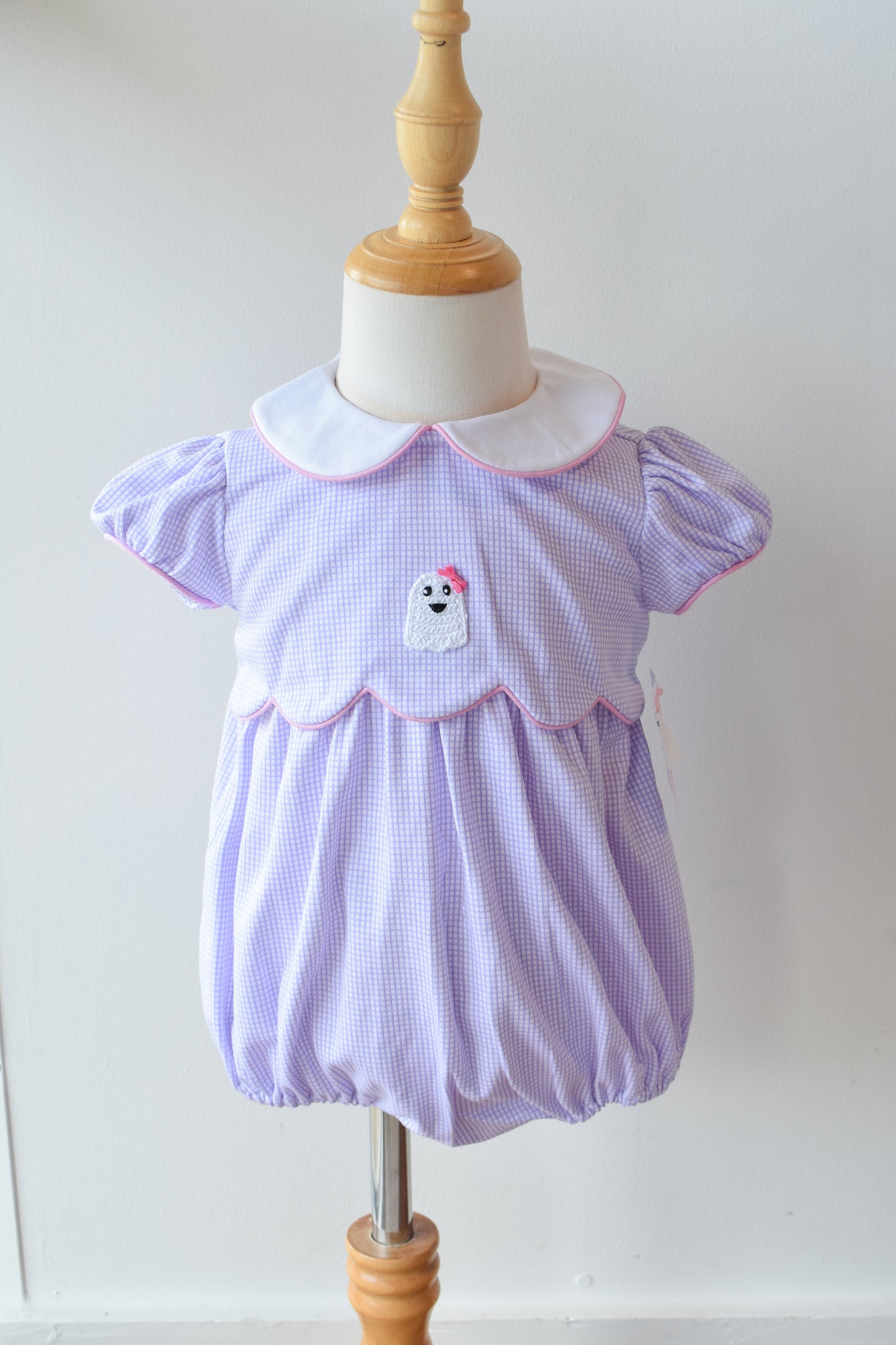 Girly Ghost Lavender Knit Bubble