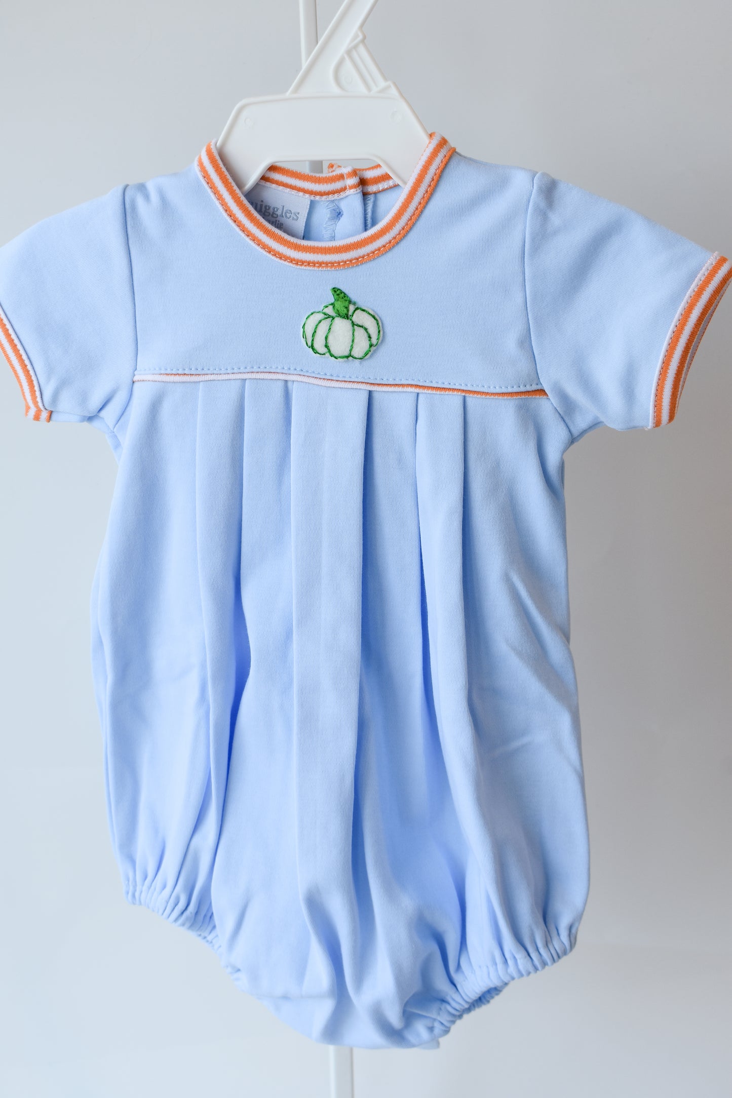 Blue Mini Pumpkin Boy Bubble