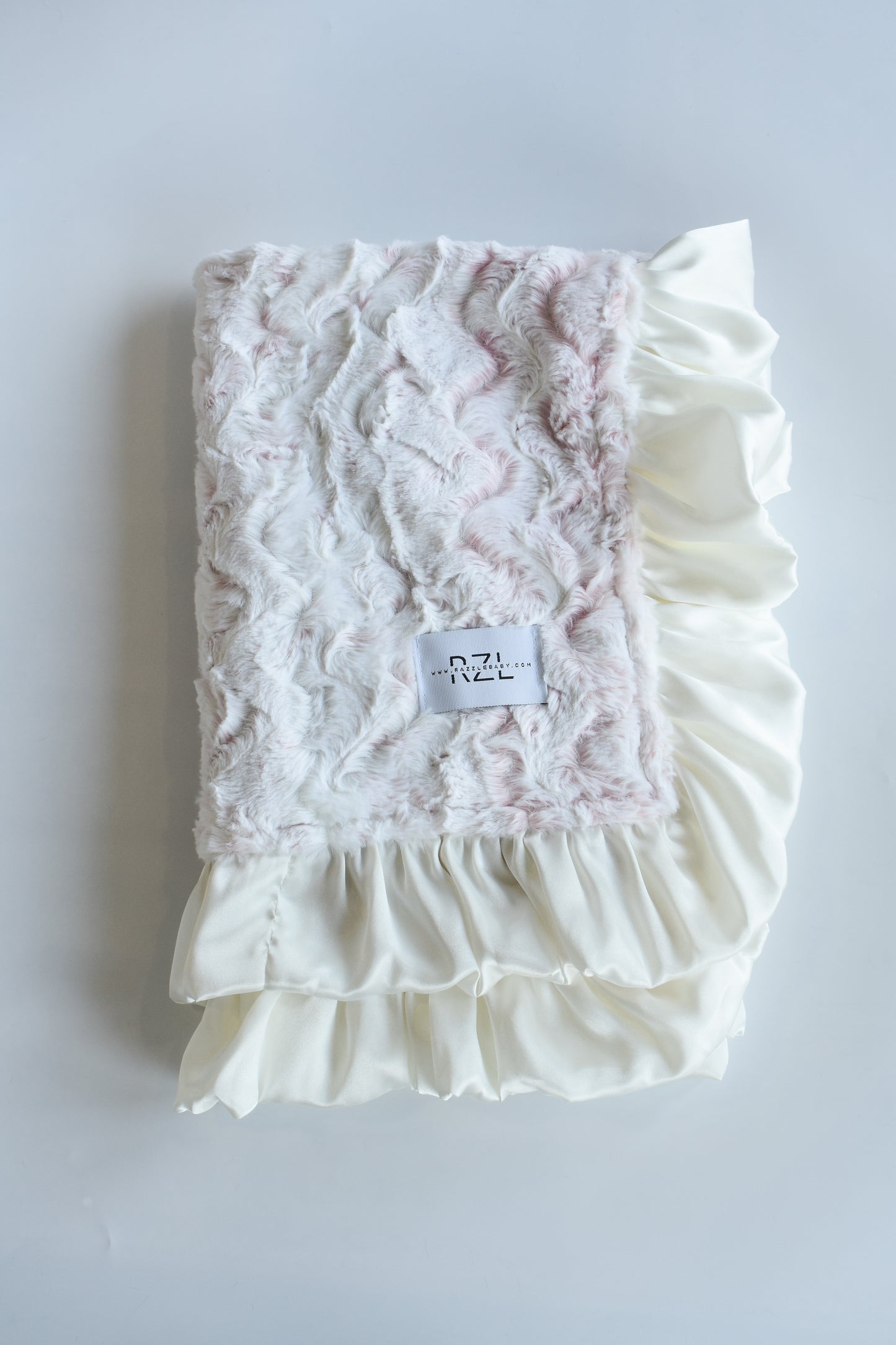 Double Plush Blanket-Rosewater Owl