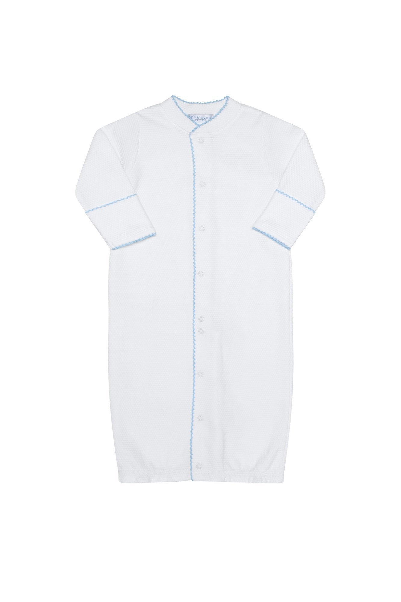 Classic White Bubbled Newborn Converter Gown