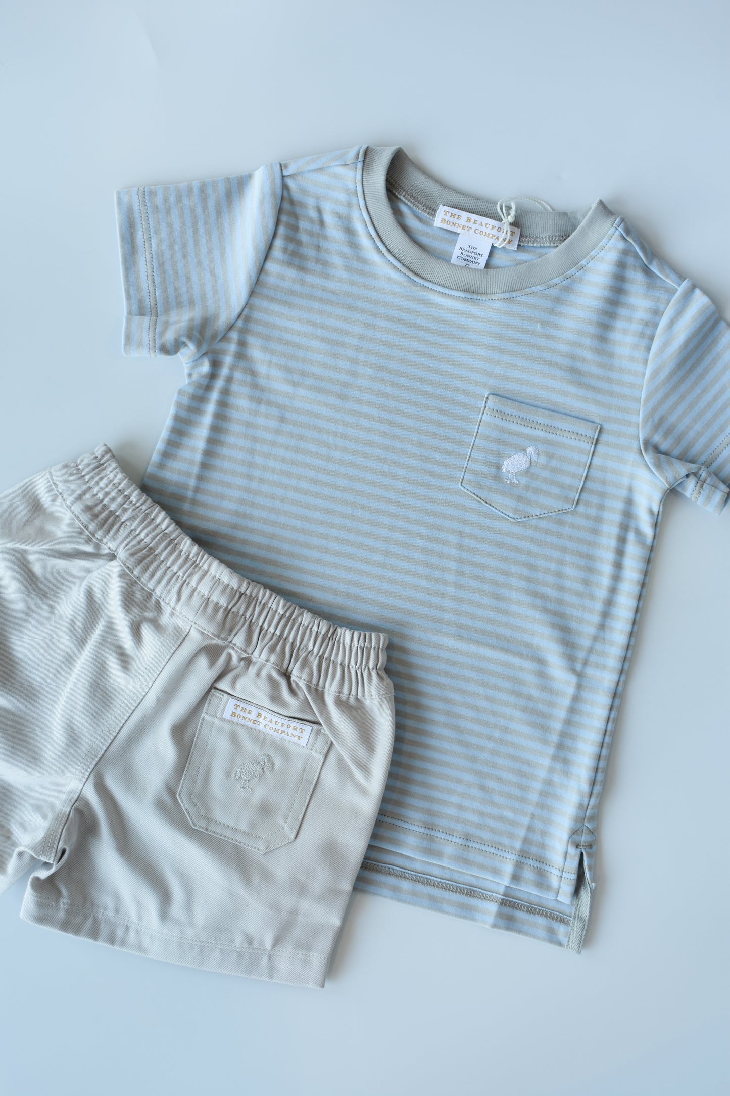 Carter Crewneck-Beale St/Grantley Grey Striped