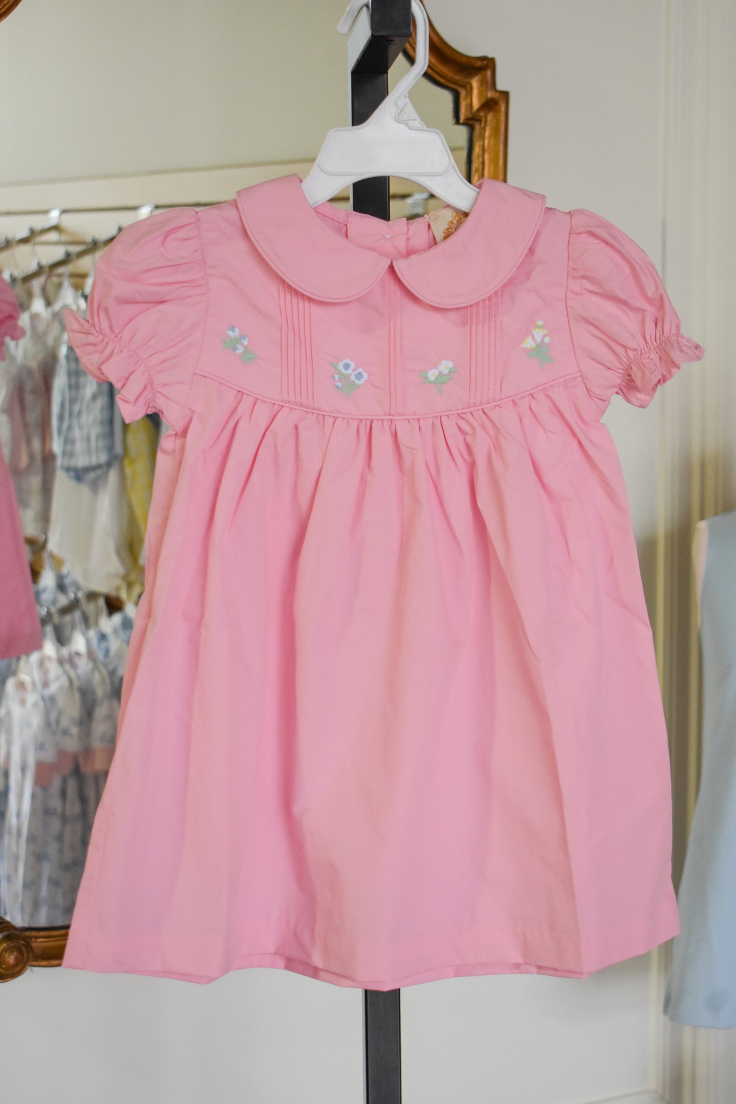 Holly Day Dress-Pier Party Pink Flowers