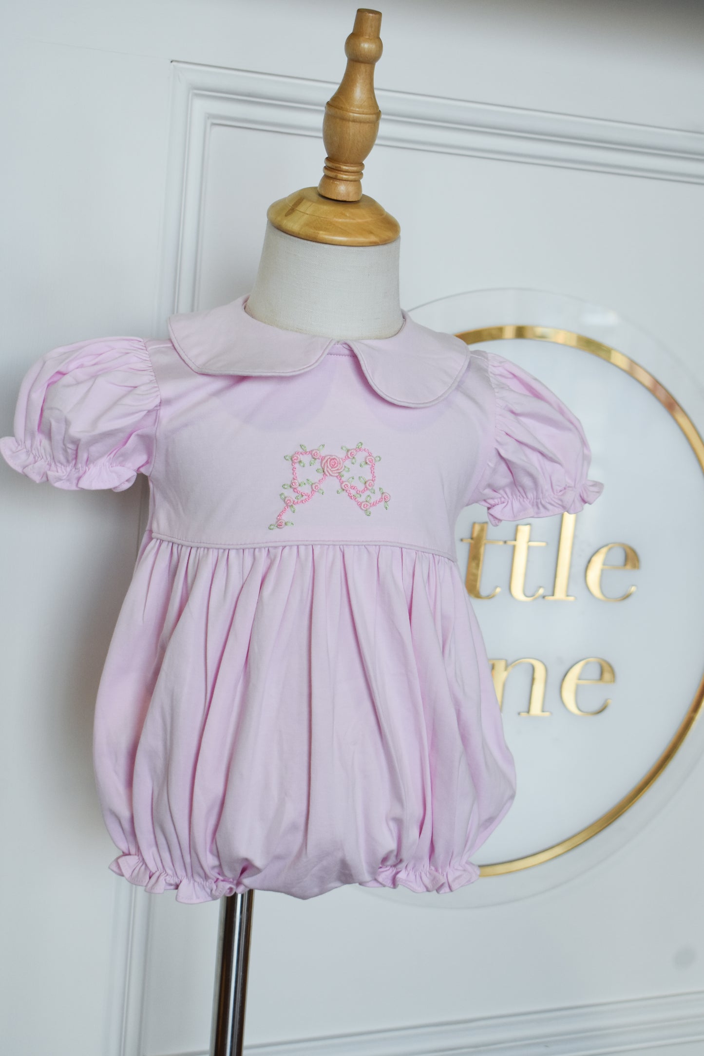 Little Love Pink Knit Cleo Bubble