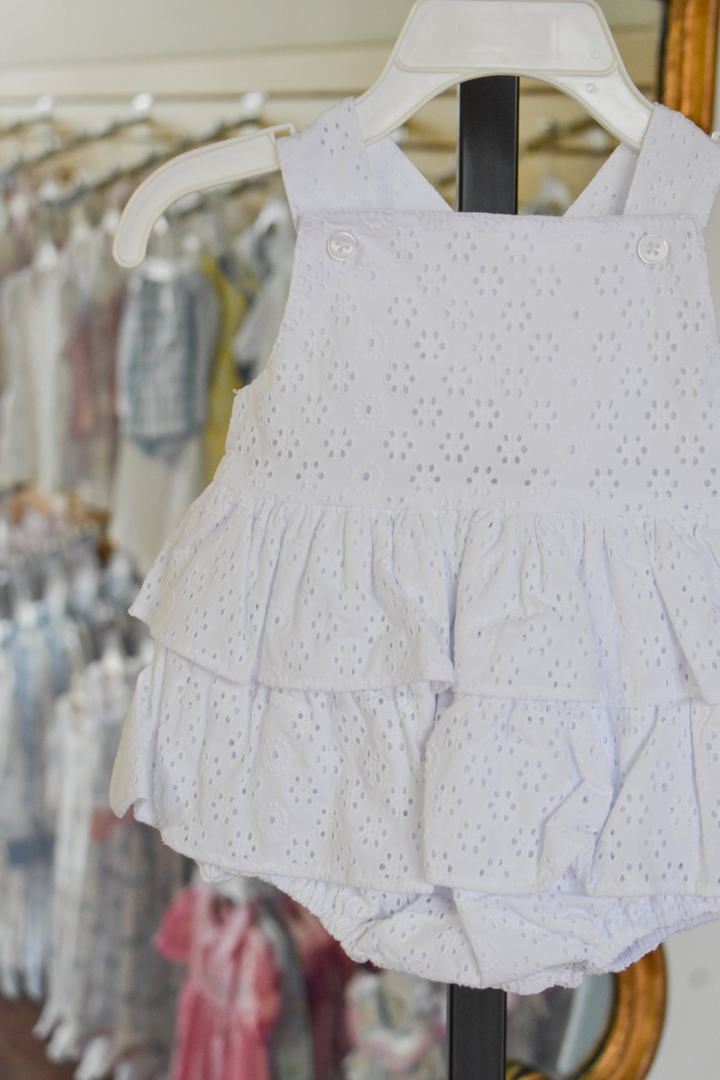 Blakely Bubble-Worth Ave White Eyelet