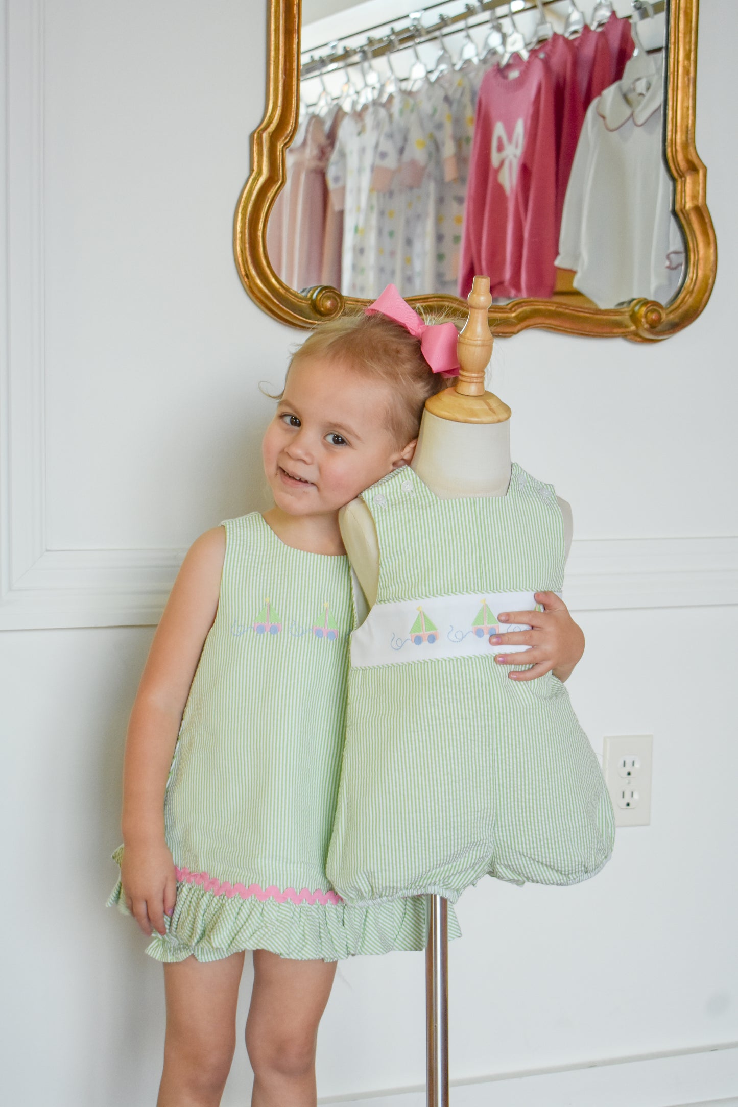 Portside Playtime-Angel Tie Bloomer Set