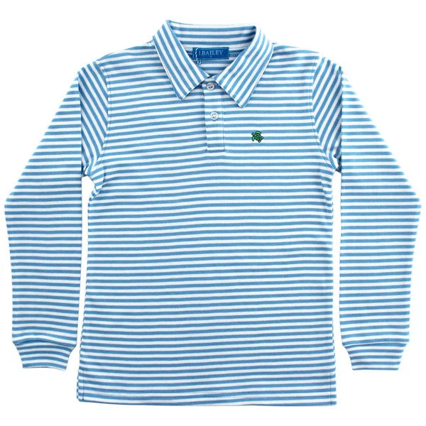 Harry Long Sleeve Polo-Stripe