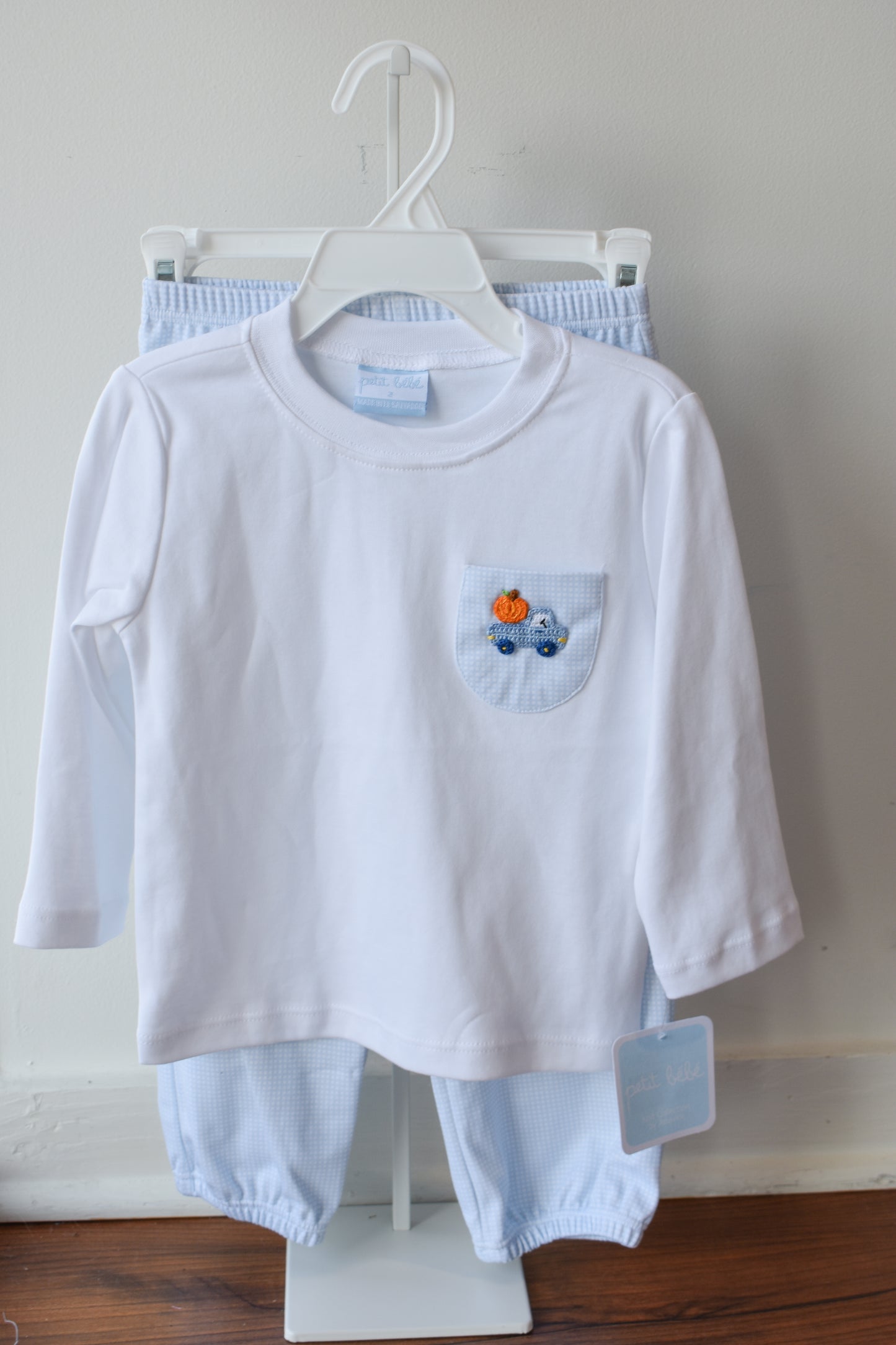 Parker's Pumpkin Pickup Knit Pant Set