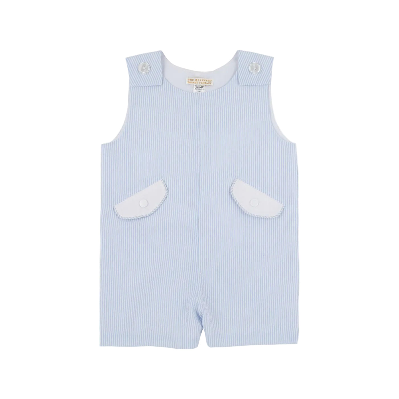 Prescott Pocket Jon Jon-Breakers Blue Seersucker
