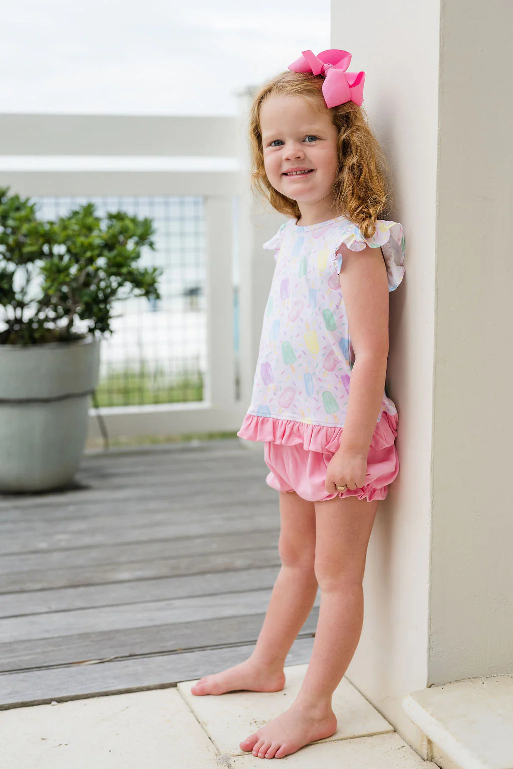 Sweet Summertime Pops Mae Swing Bloomer Set