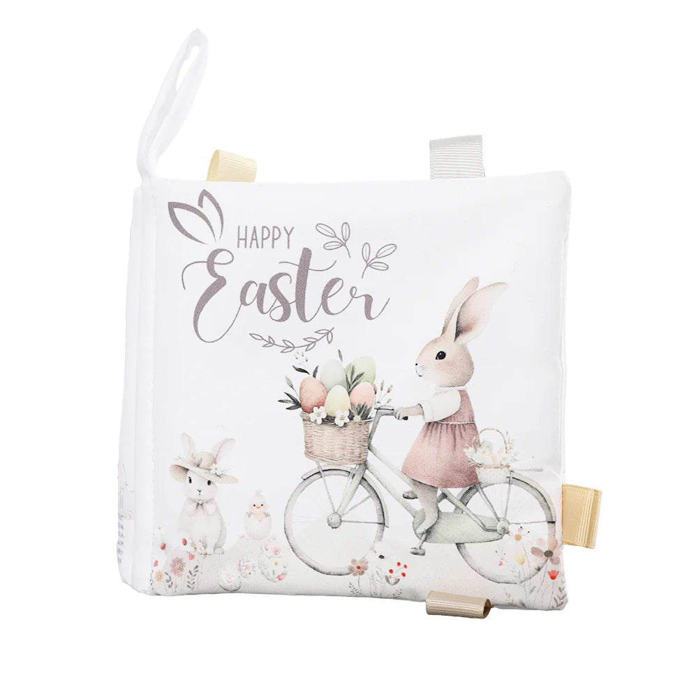 Crinkle Soft Cloth Baby Book-Ali+Oli