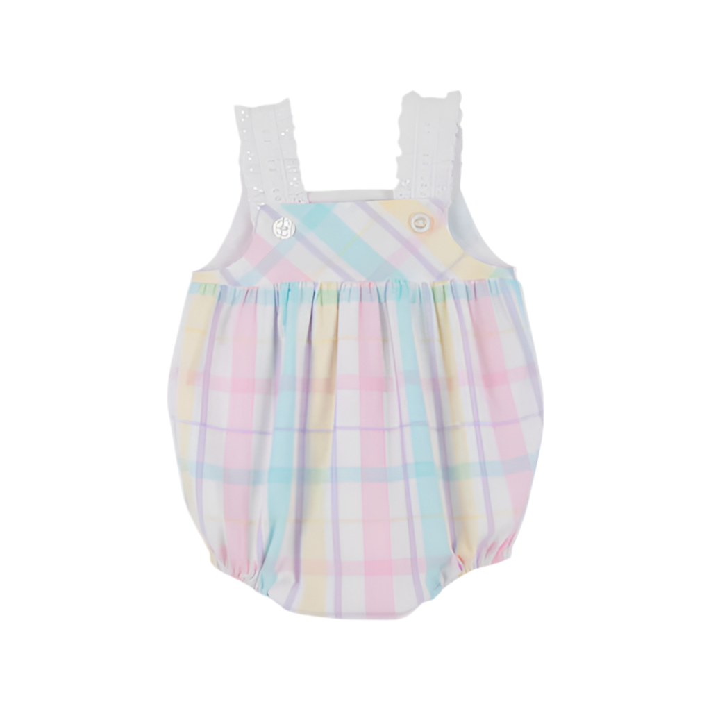 Babs Bubble-Brunch Plate Plaid