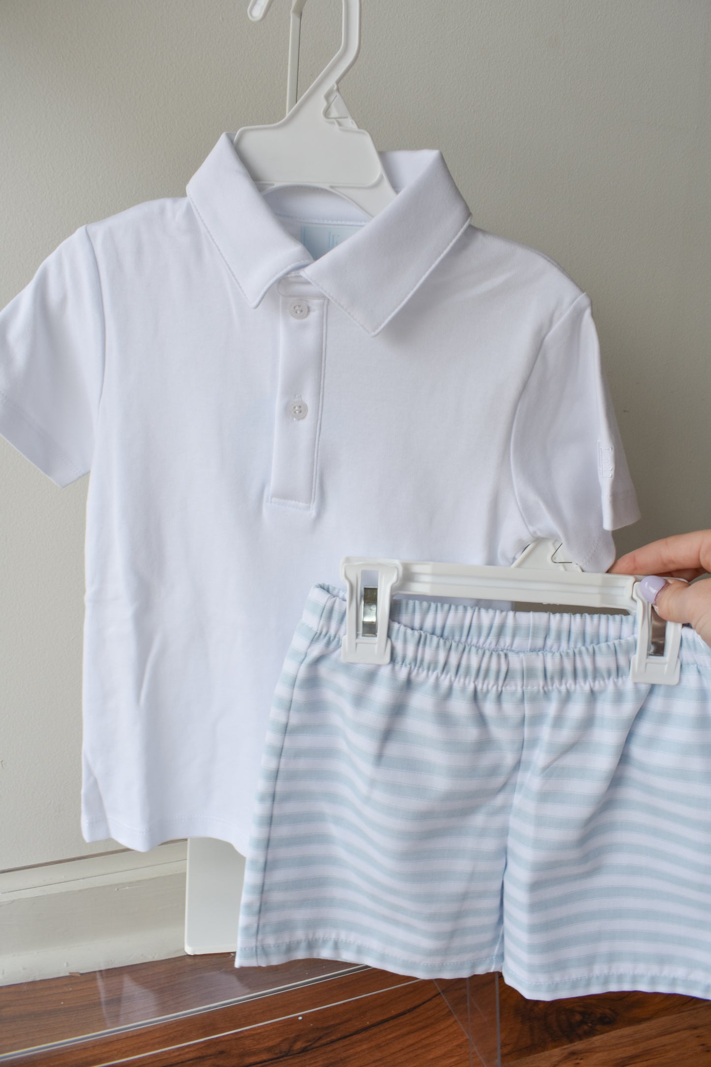 Basic Short-Savannah Stripe