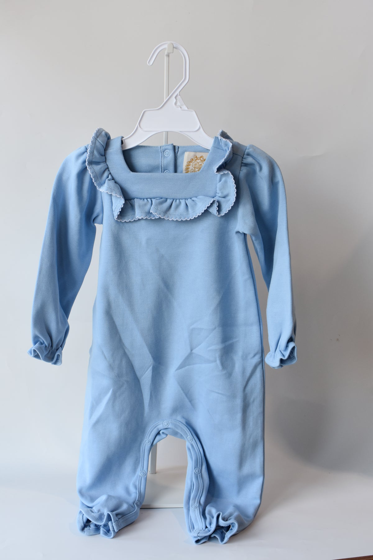 Darla Day Romper-Sarasota Sky