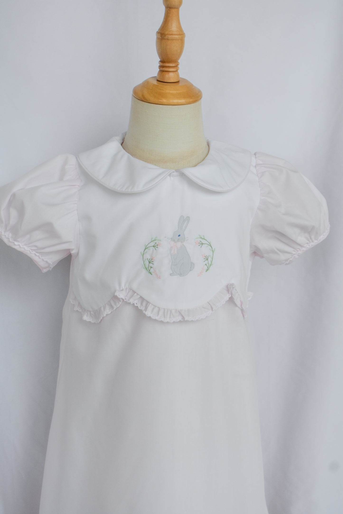 Oliver Rabbit Pink Collared Dress