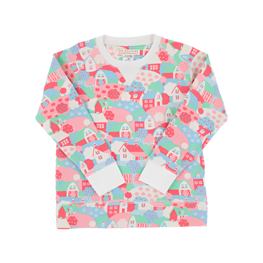 Cassidy Comfy Crewneck-House on the Hill