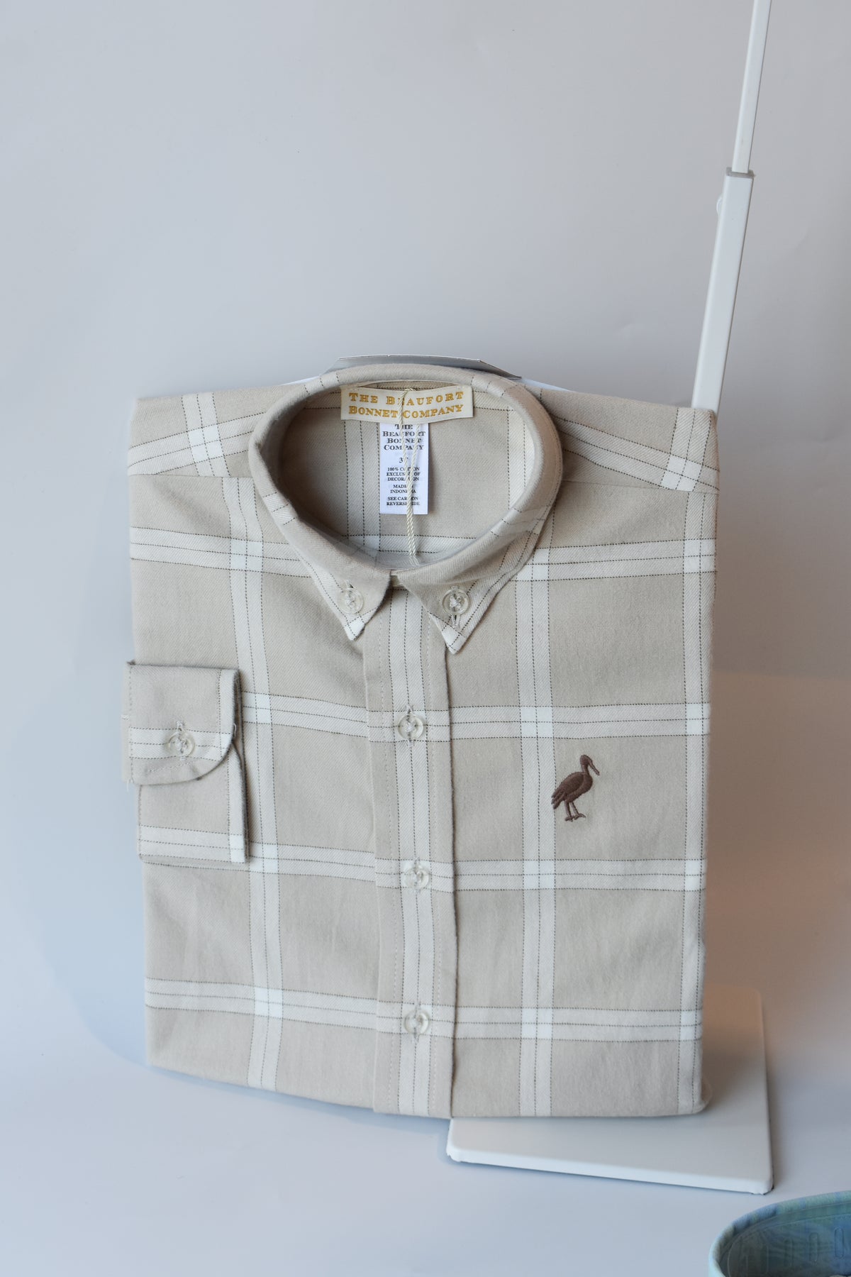 Dean’s List Flannel Dress Shirt-Thompson Park Plaid