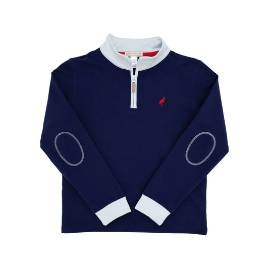 Hayword Half Zip-Nantucket Navy