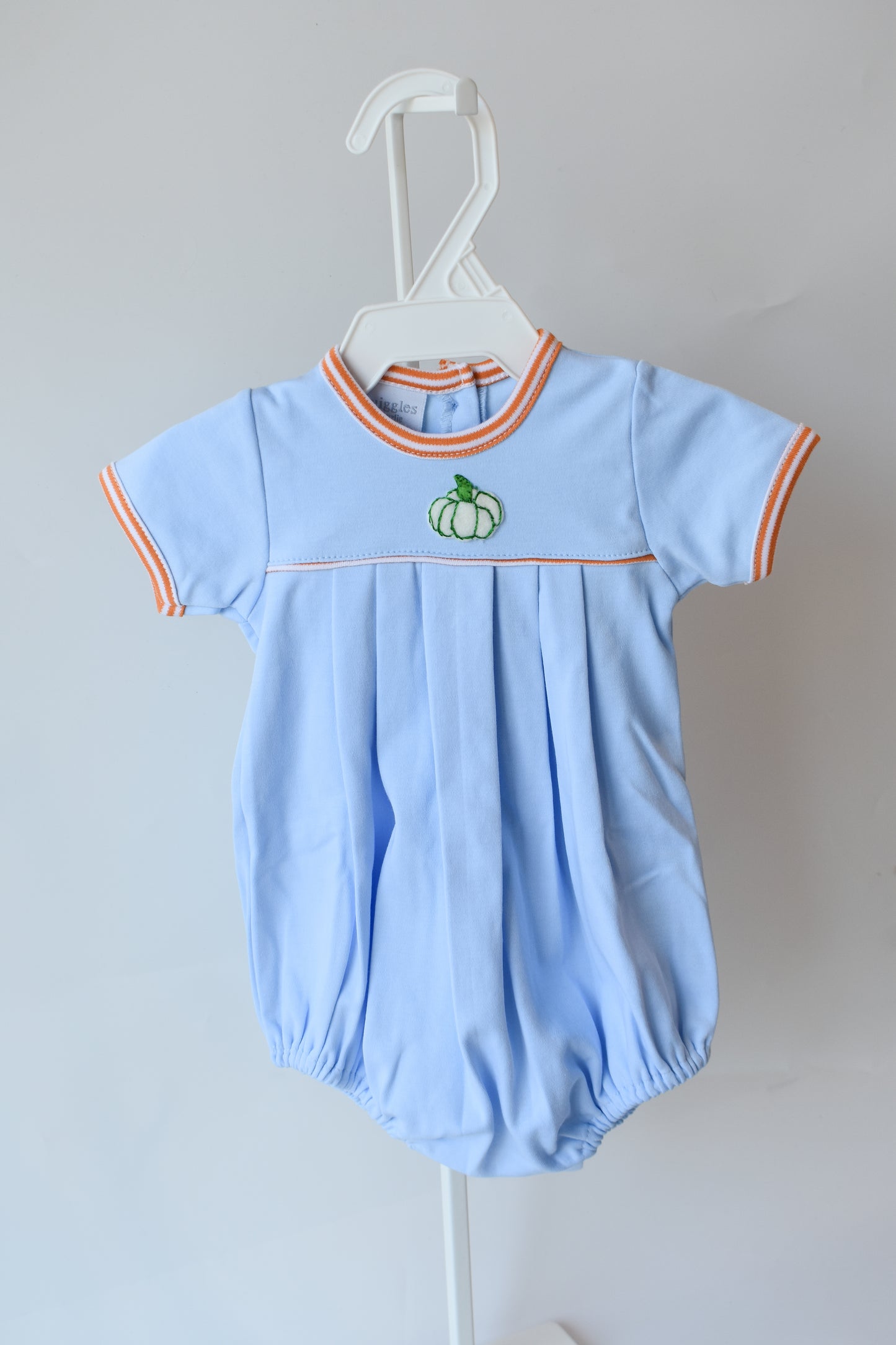 Blue Mini Pumpkin Boy Bubble