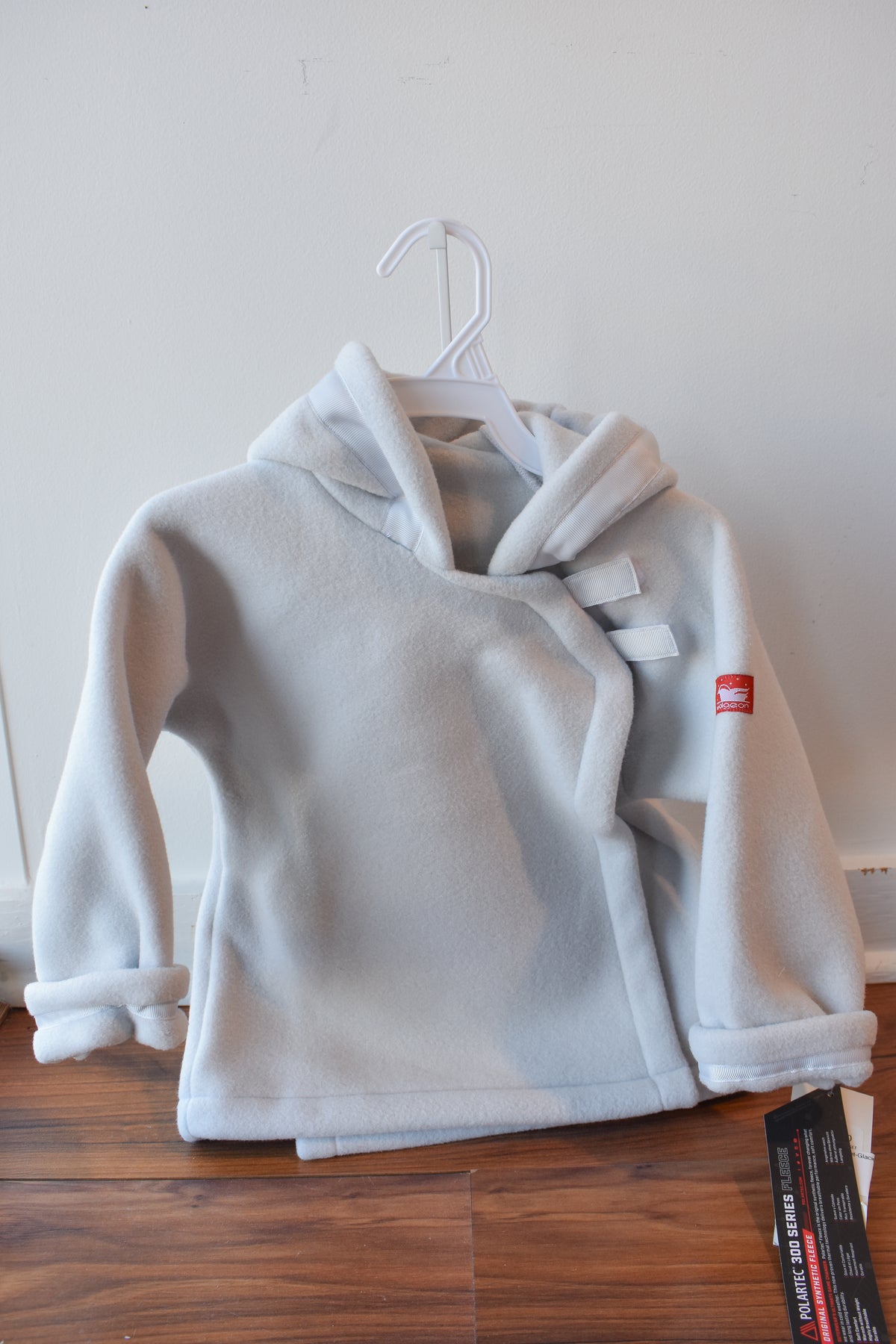 Widgeon Classic Hooded Fleece Jacket-Glacier Grey