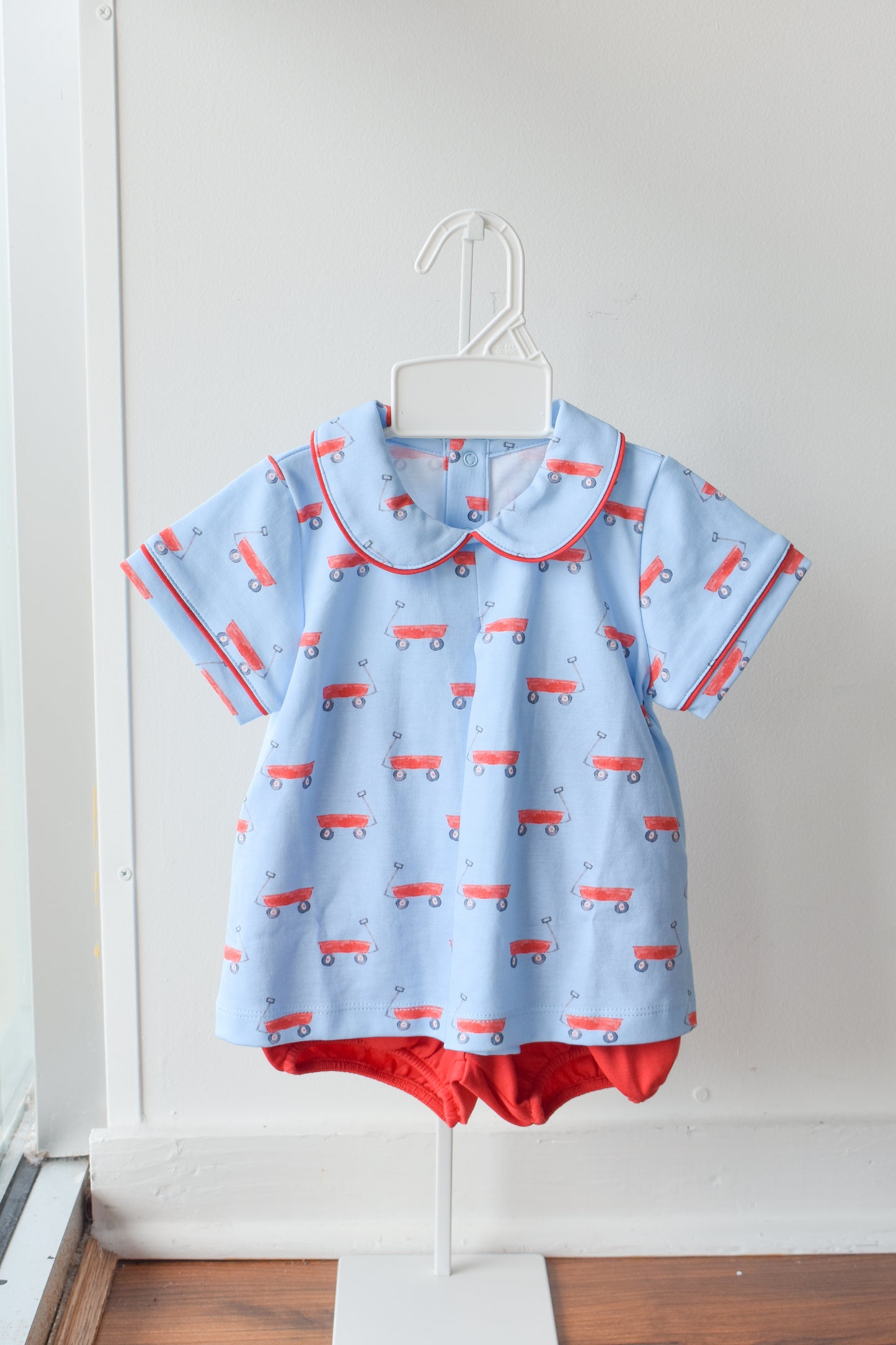 Lil Red Wagon Rory Diaper Set