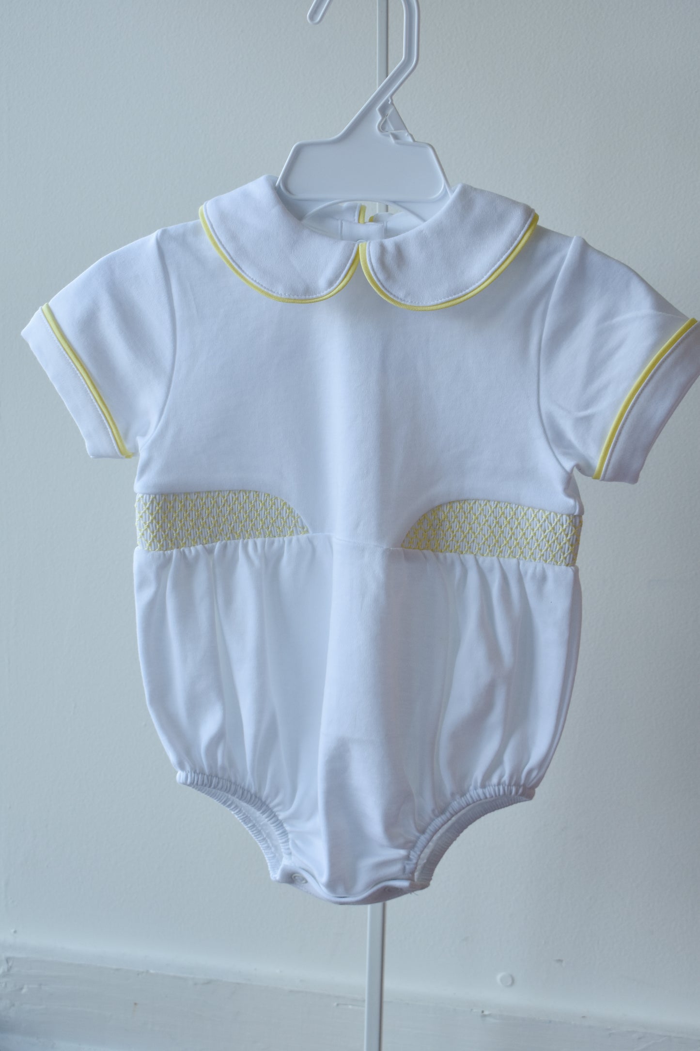 Brentley Pima Bubble-White/Lake Worth Yellow