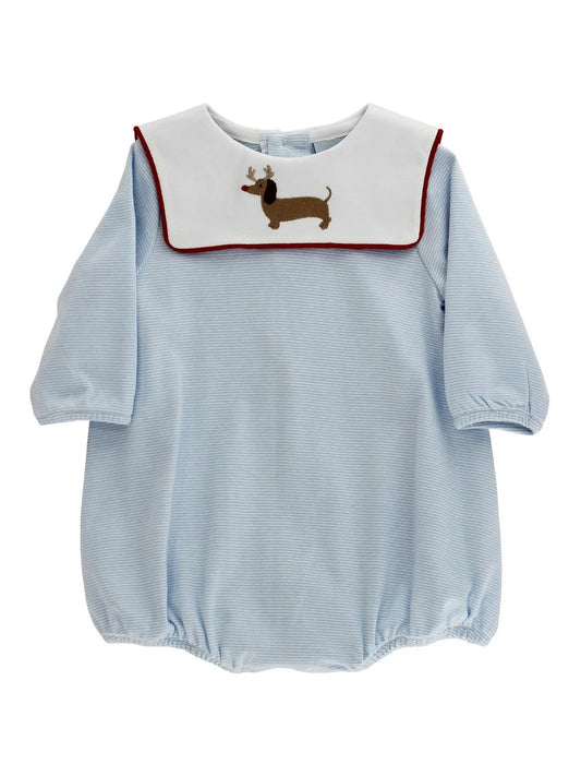 Ralph Reindog Boy's Blue Knit Bubble