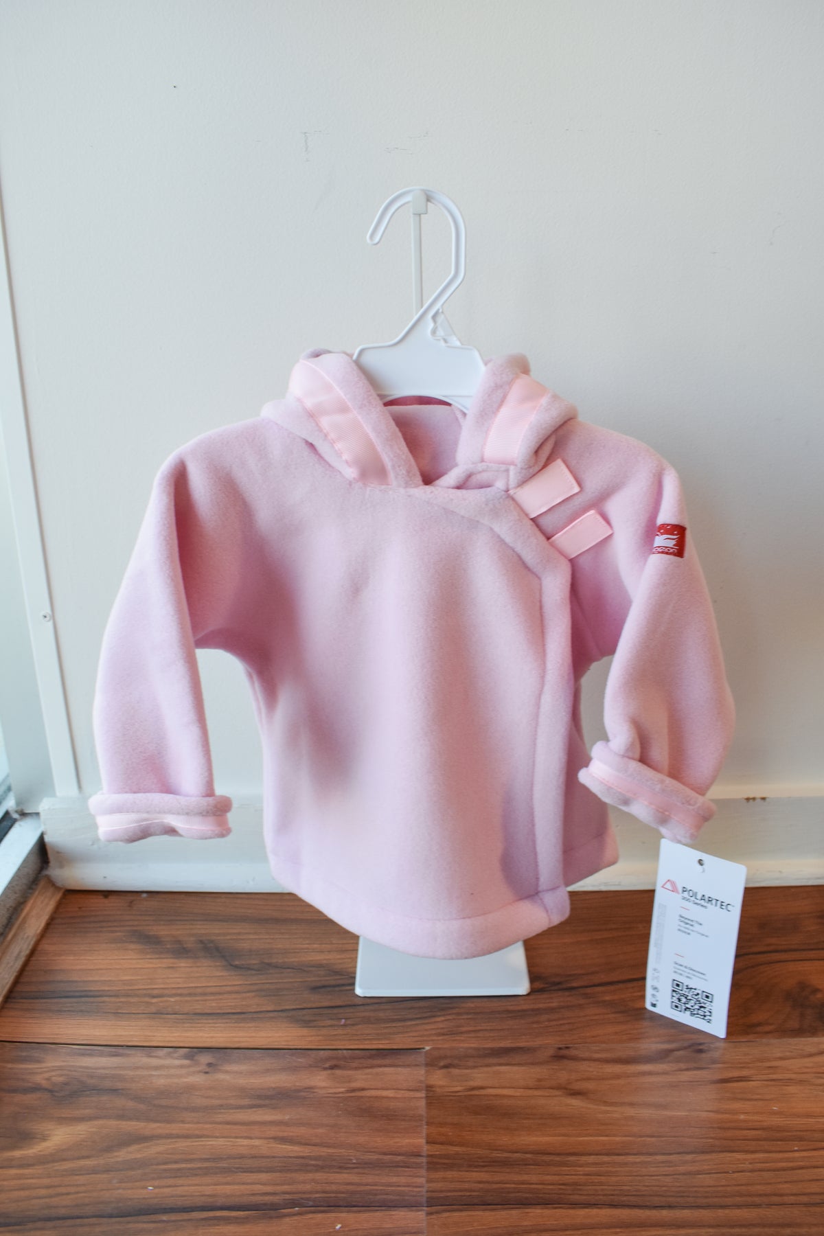 Widgeon Classic Hooded Fleece Jacket-Pink