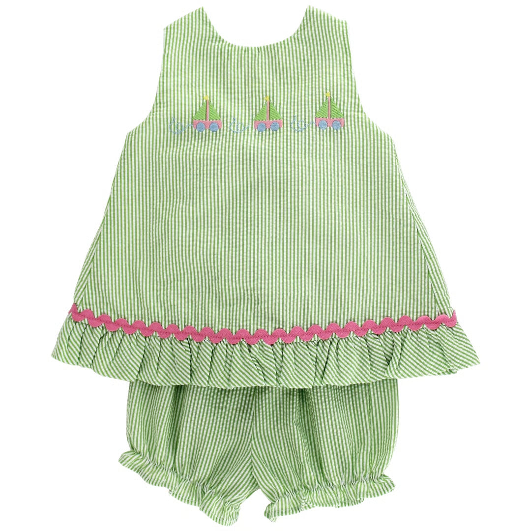 Portside Playtime-Angel Tie Bloomer Set