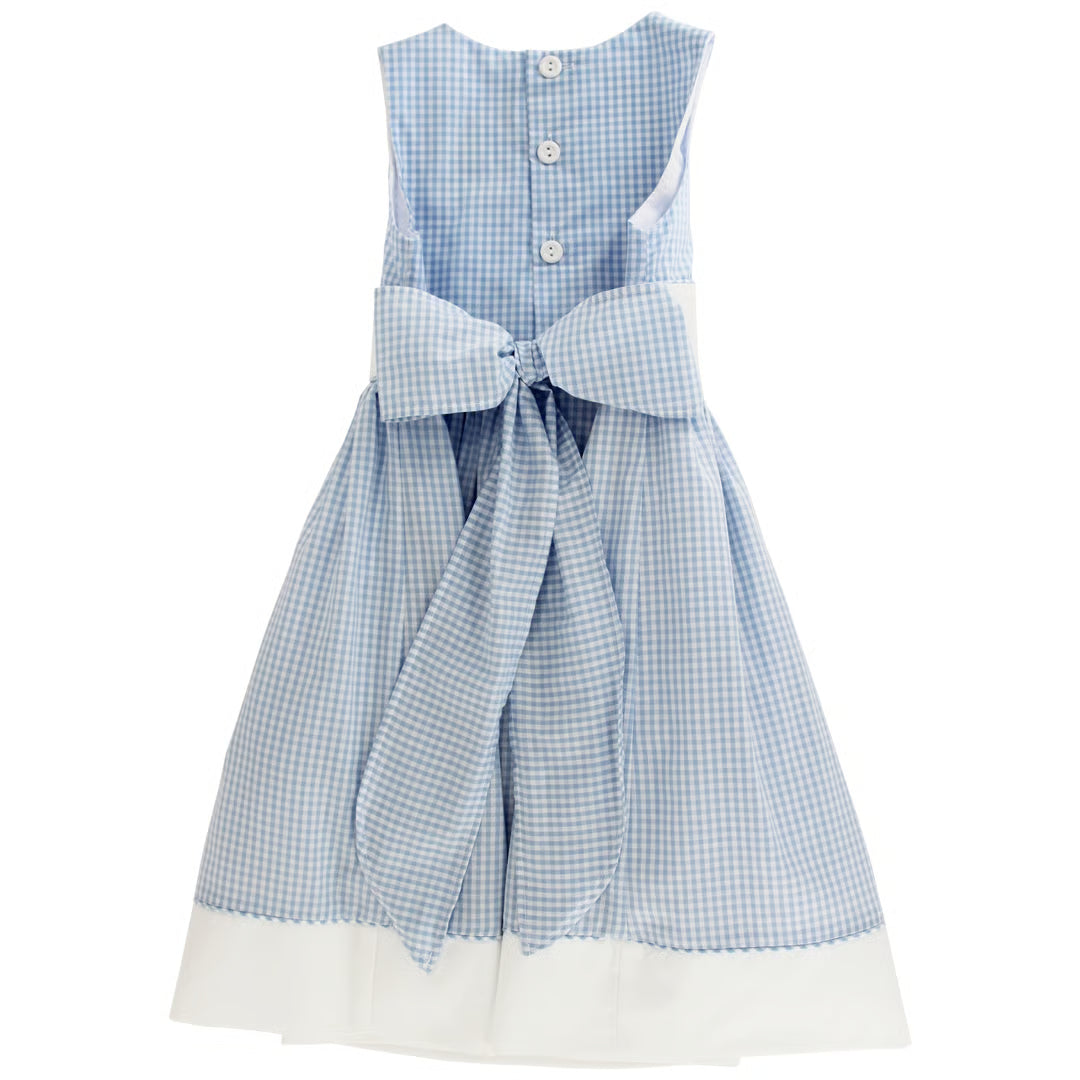 Blue Belle Tie Dress