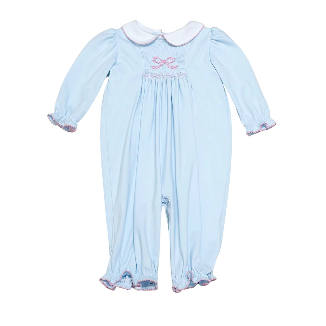Bluebell Bows-Sylvie Smocked Long Bubble