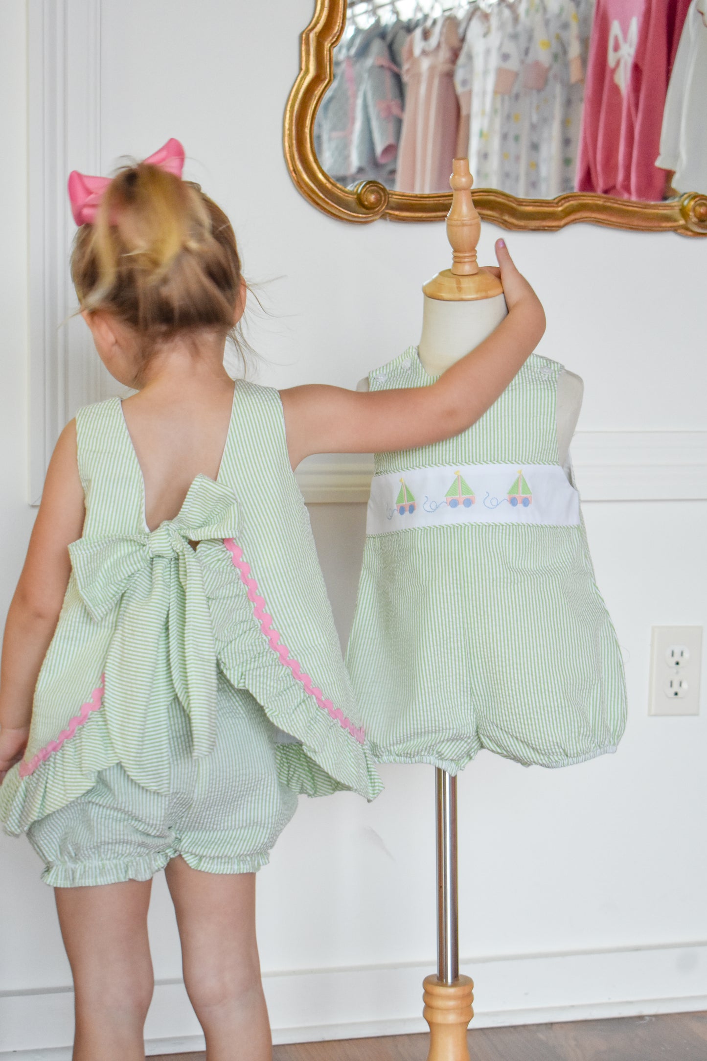 Portside Playtime-Angel Tie Bloomer Set