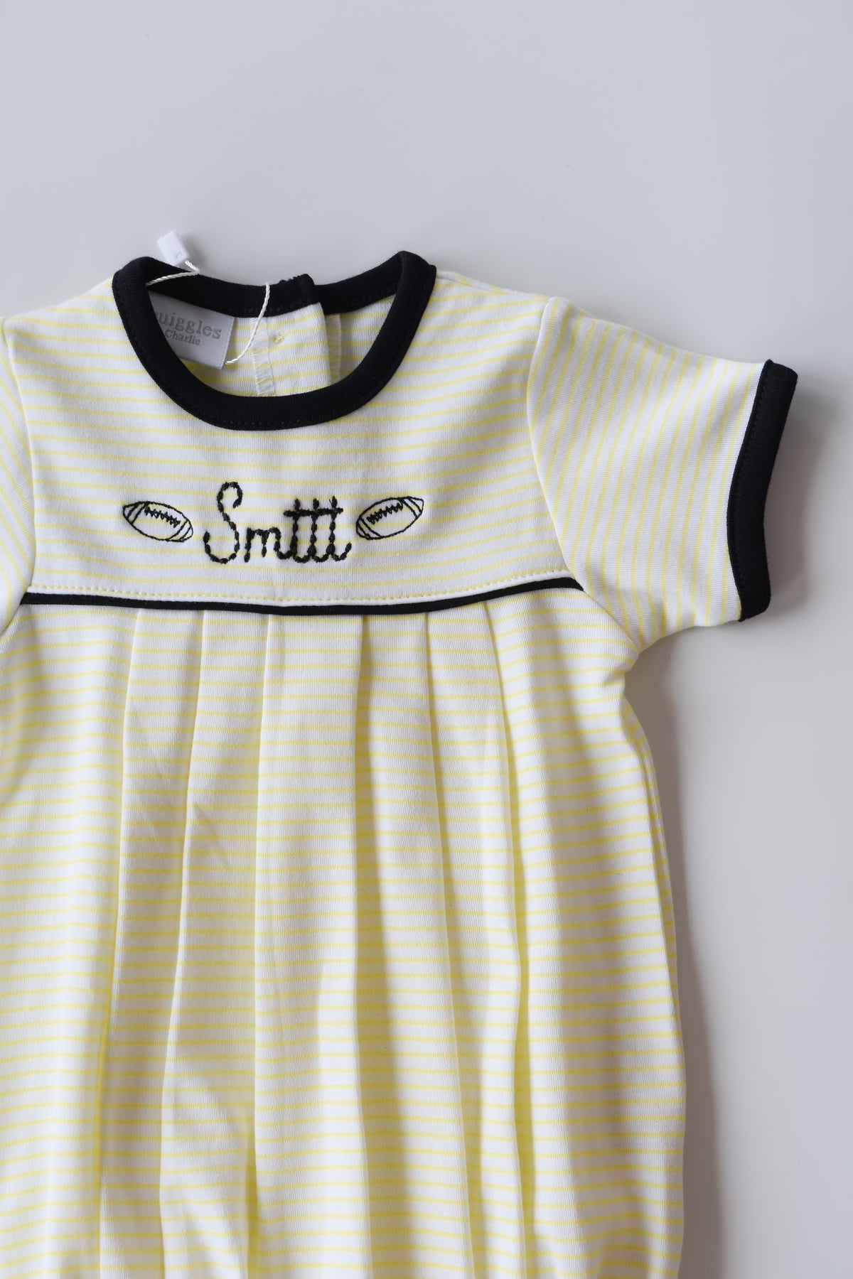 Smttt Football Embroidered Boy Bubble