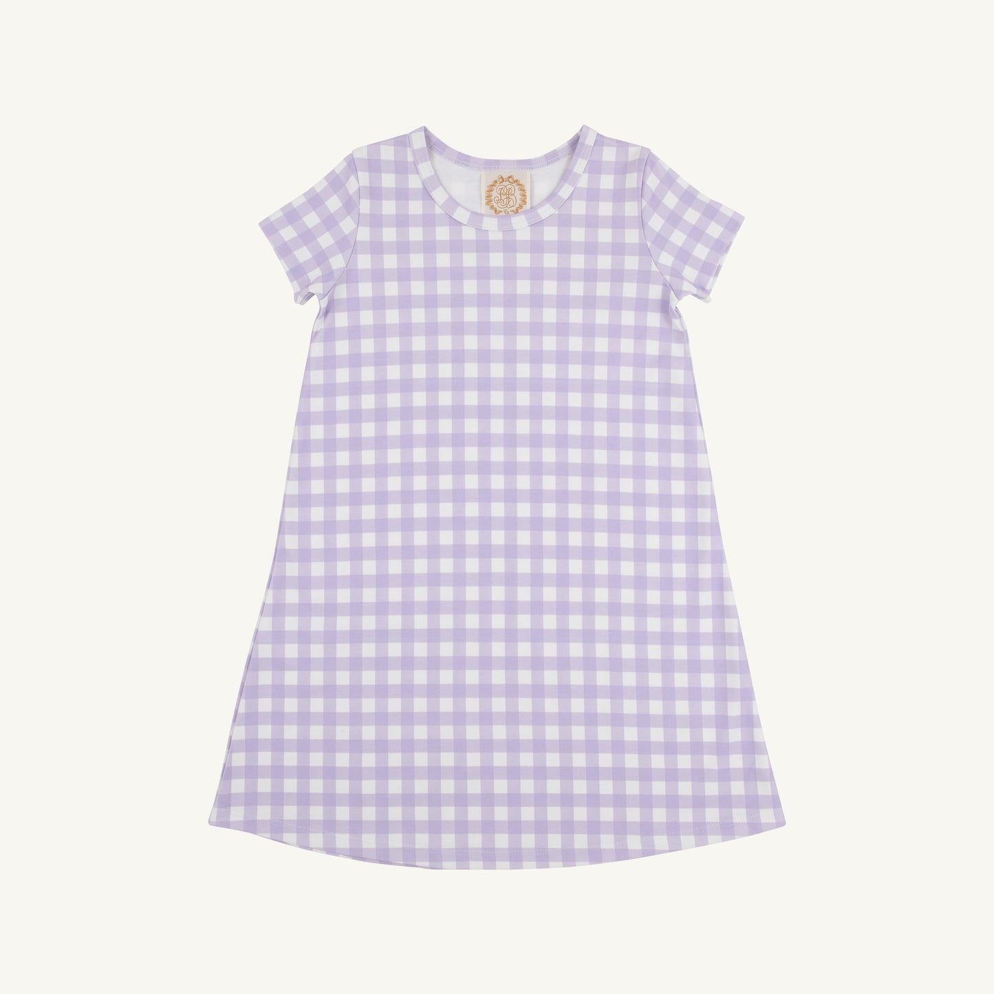 Polly Play Dress-Lauderdale Lavender Gingham