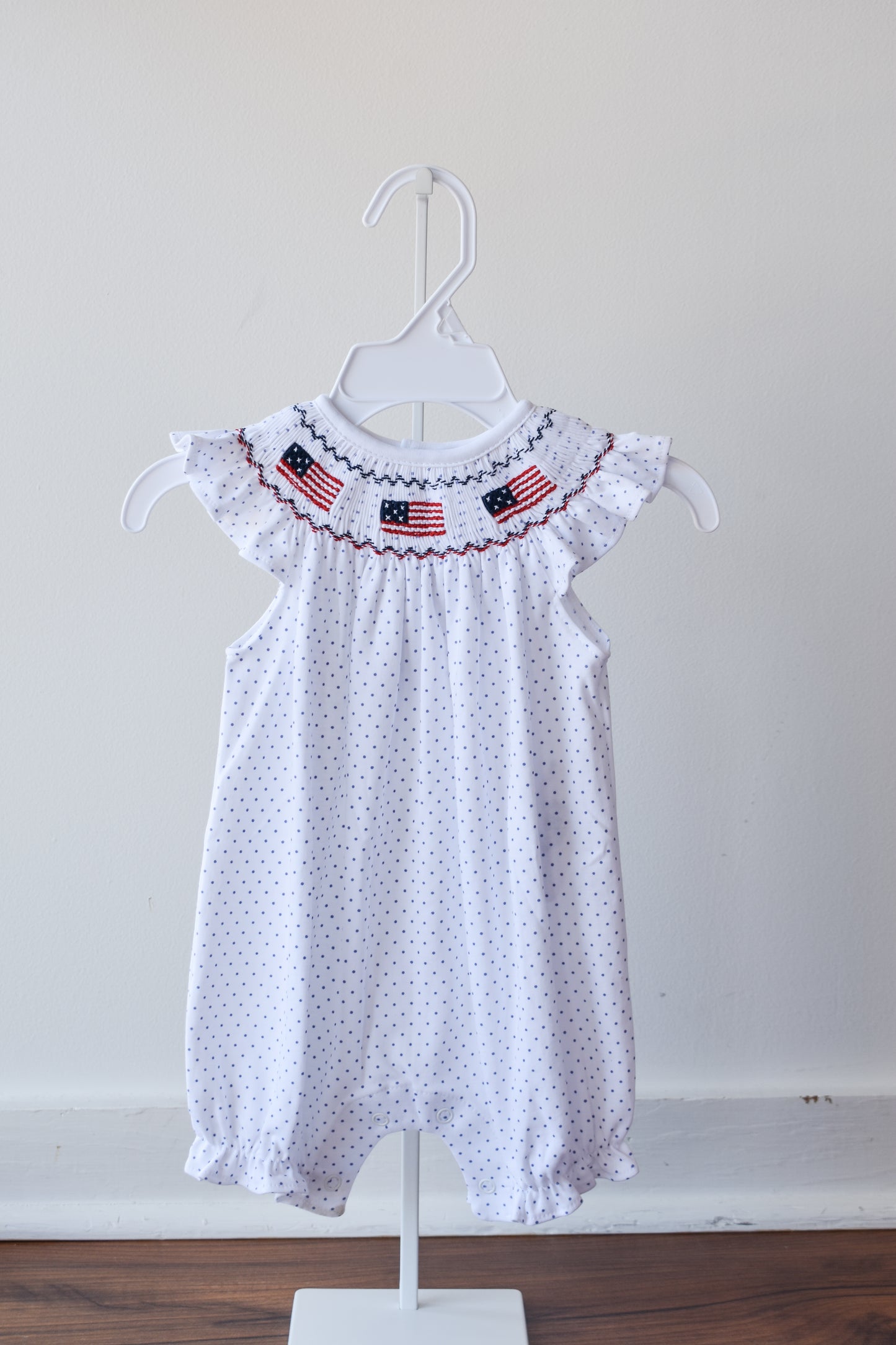 Flags n Fun Hand Smocked Dot Bubble