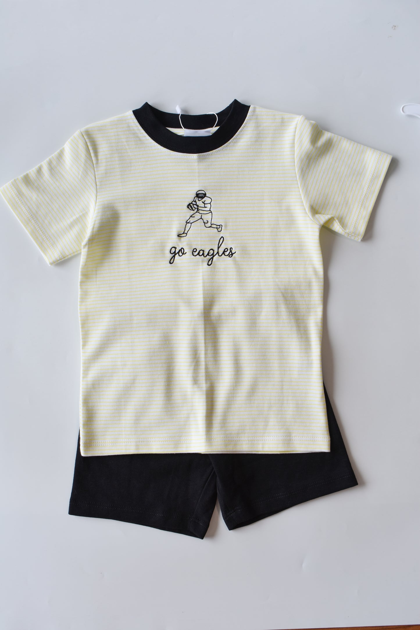Go Eagles Football Player Short Set