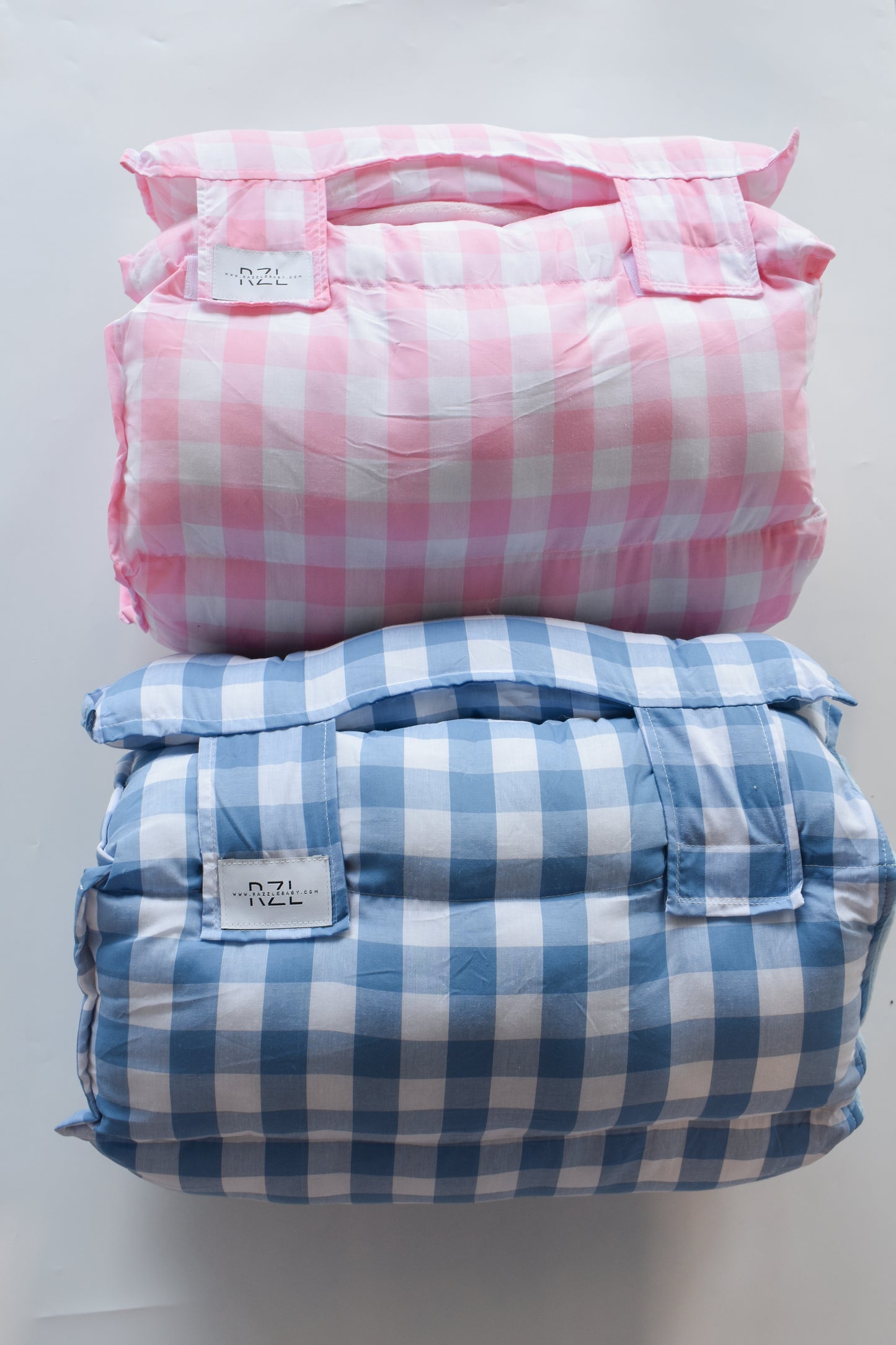 Razzle Baby Nap Mat-Blue Gingham