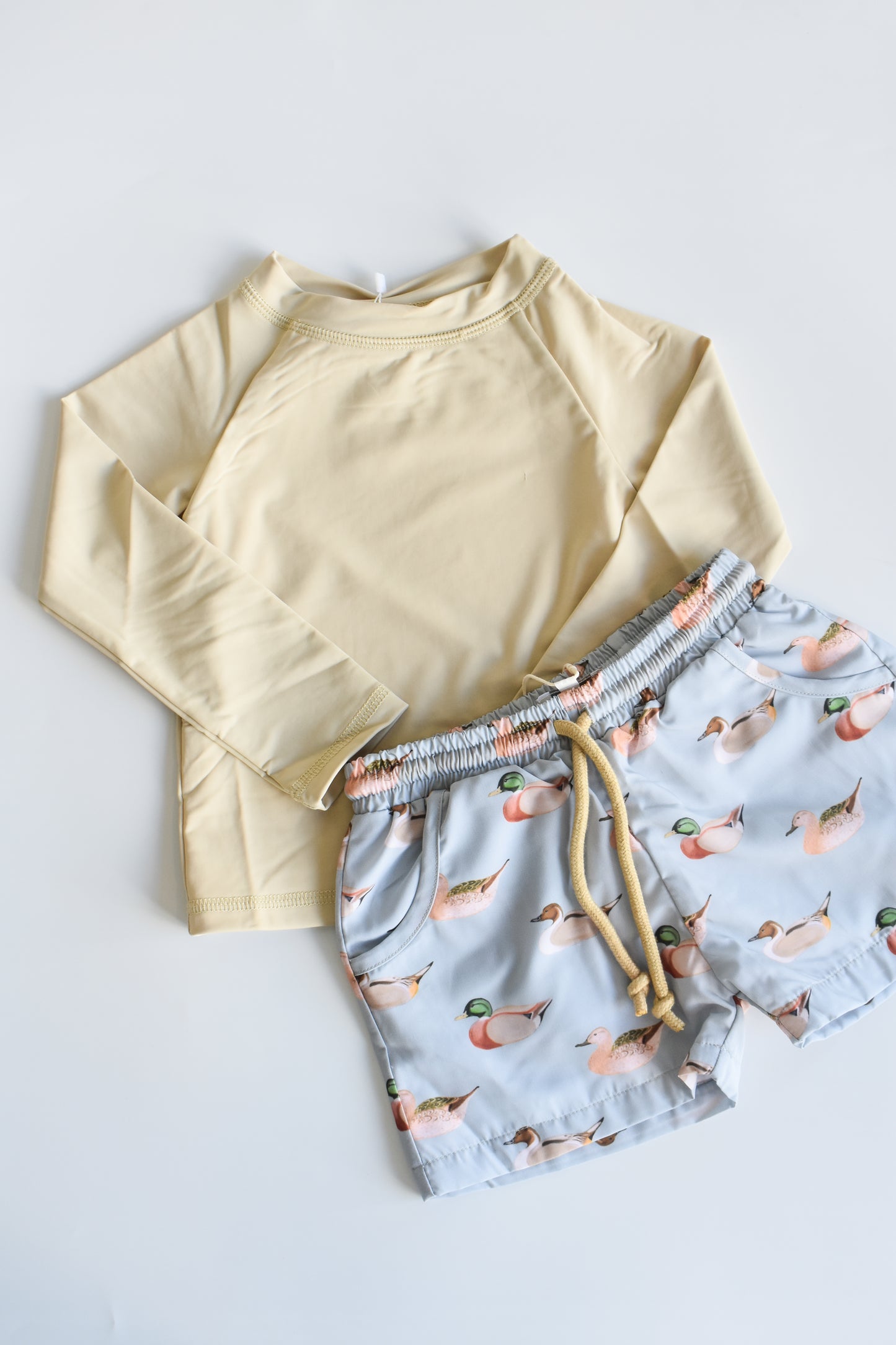 Boy's Rashguard-Tan