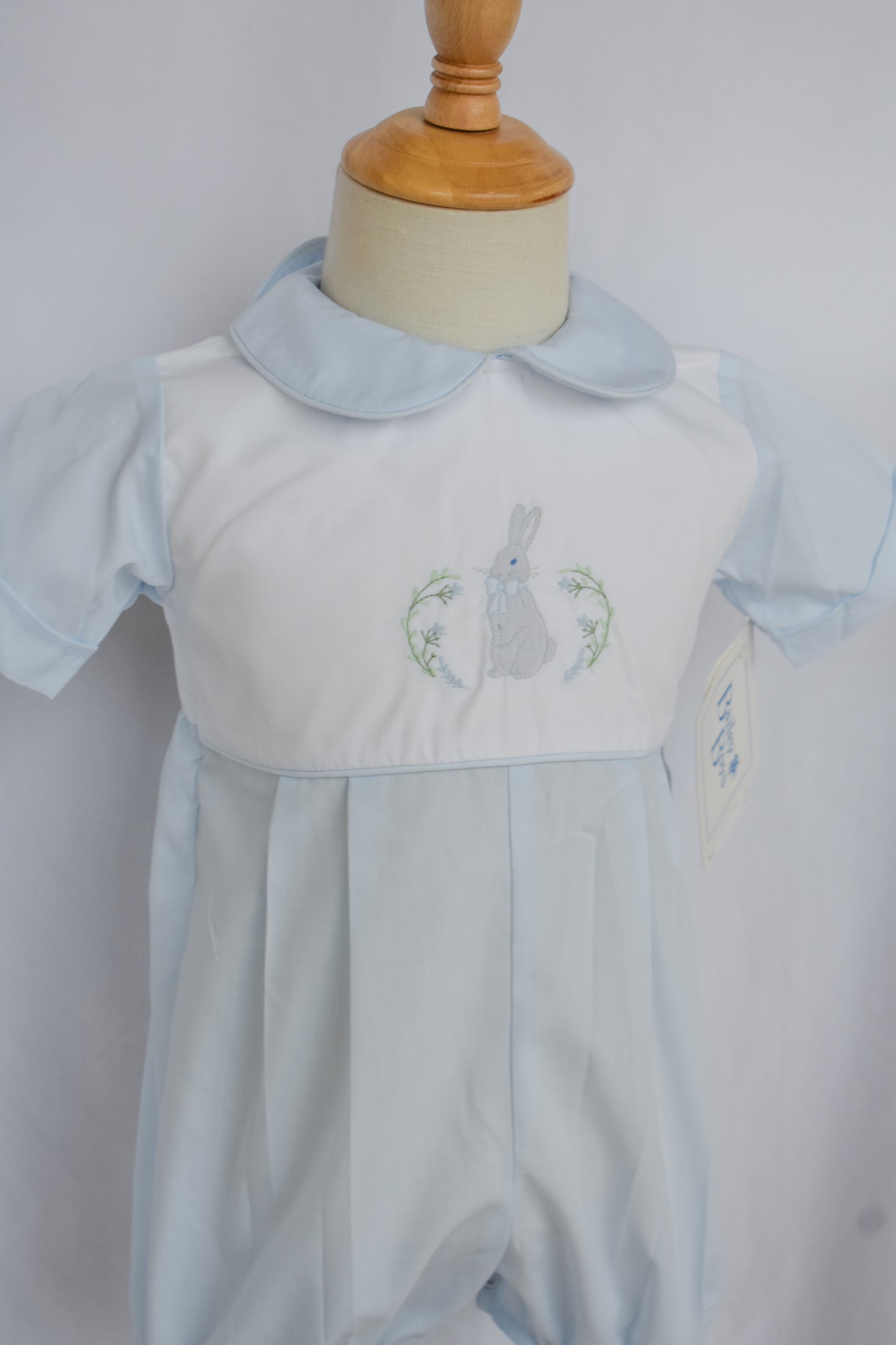 Oliver Rabbit Blue Dressy Boy Bubble