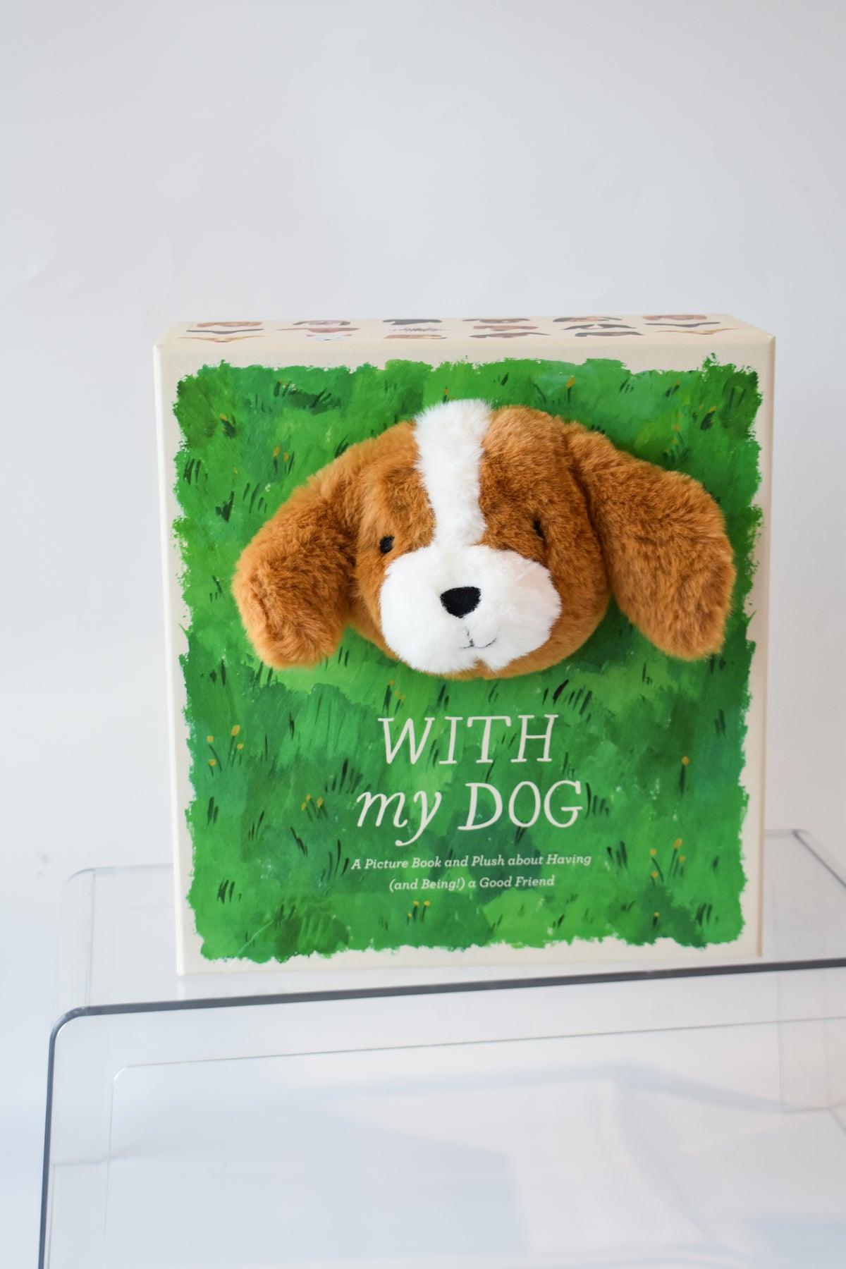 "With My Dog" Book & Plush Gift Set