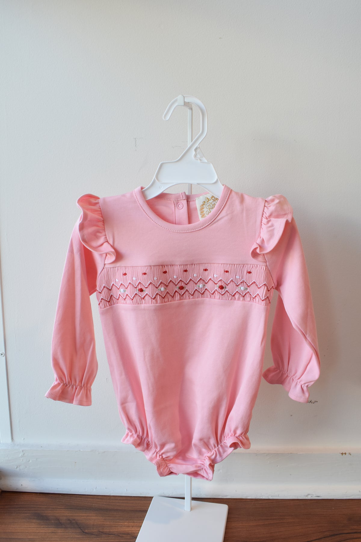 Long Sleeve Biltmore Bubble-Sandpearl Pink