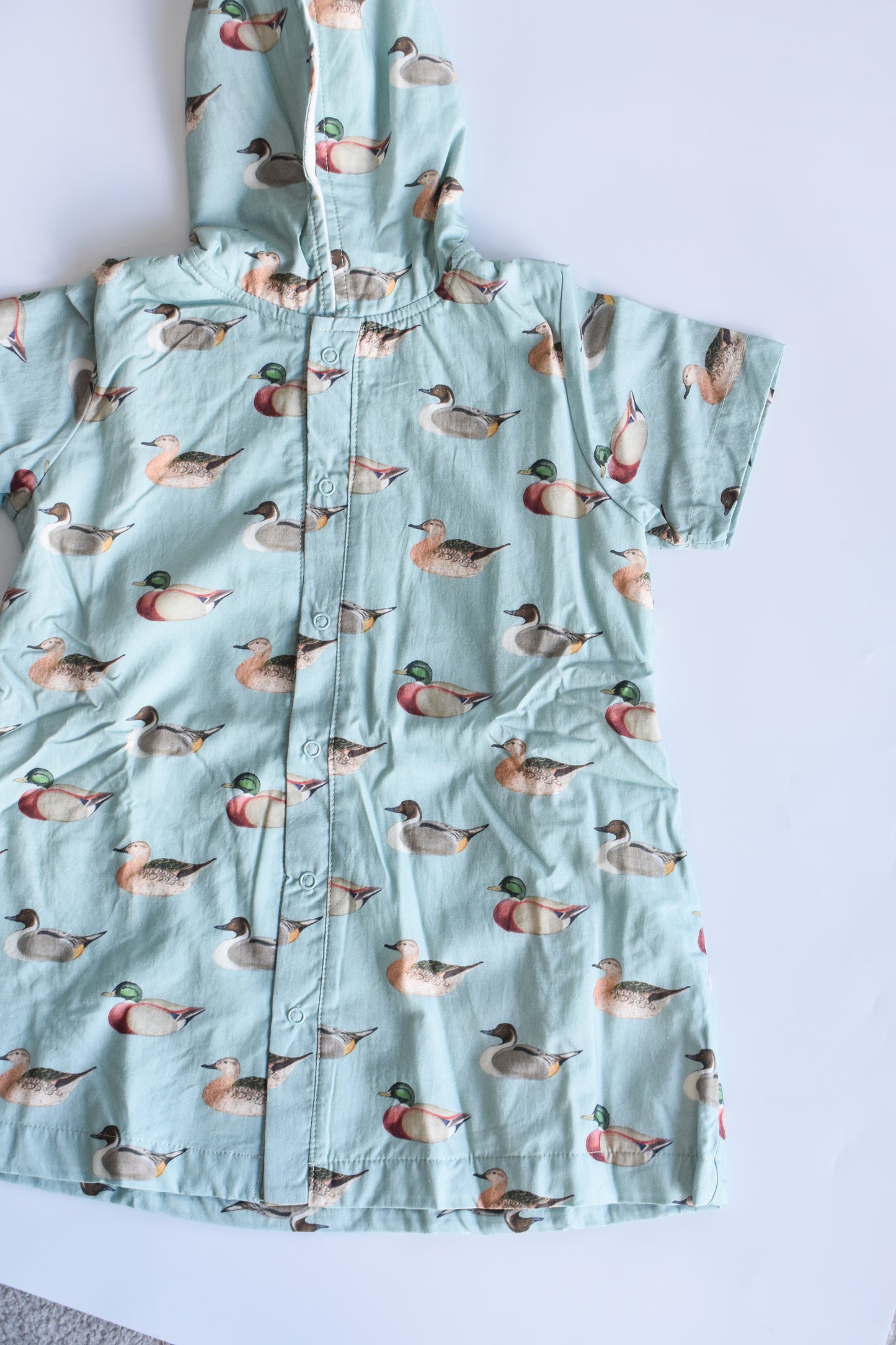 Vintage Duck Boy's Hooded Coverup
