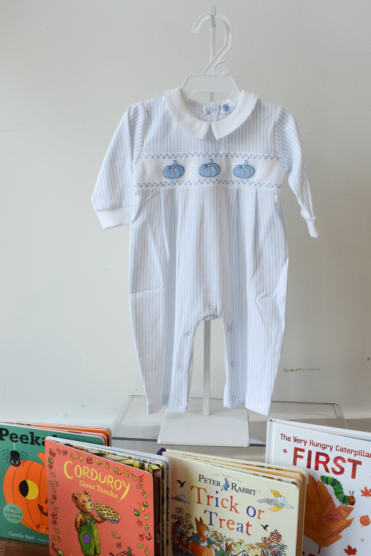 Blue Pumpkin Patch Nella Stripe Playsuit